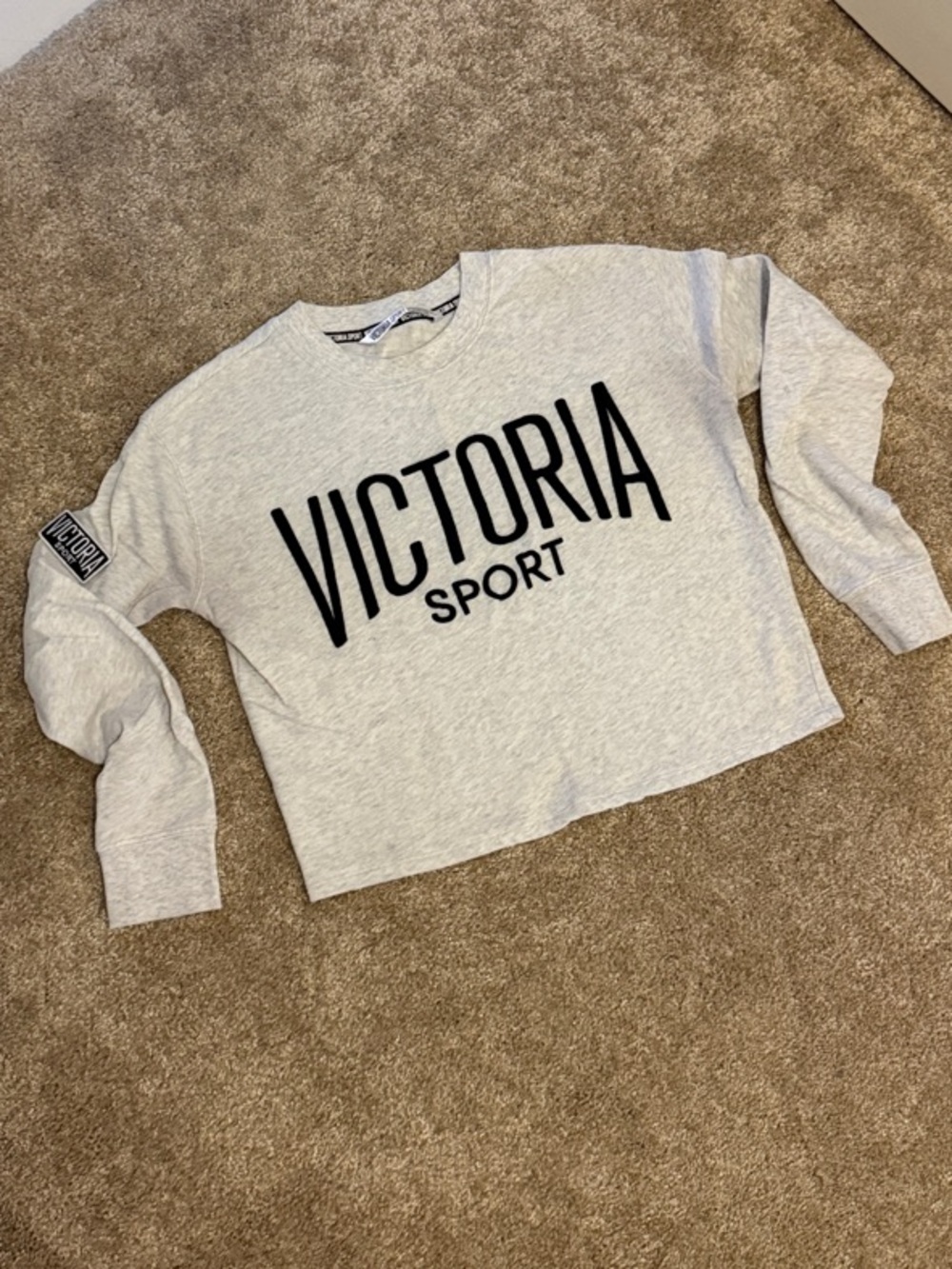 Women's Gray Logo Sweatshirt